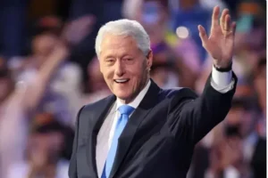 "Bill Clinton, 78, jokes about Trump's age in DNC speech