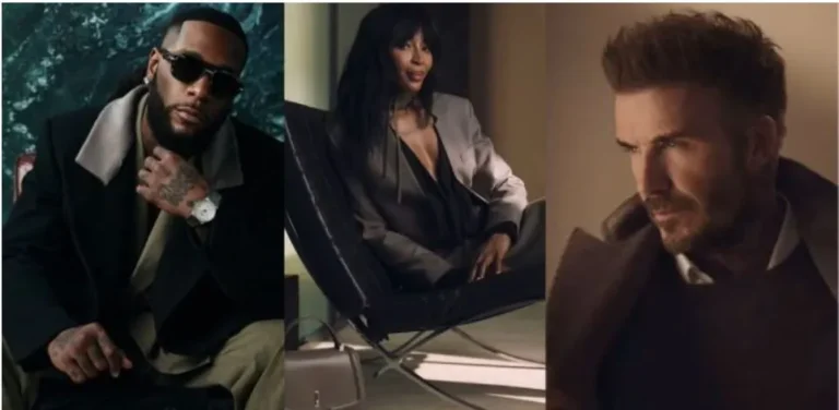 Burna Boy joins David Beckham, Naomi Campbell.