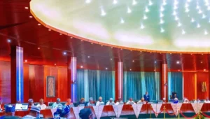 Jonathan, Buhari attend Council of State meeting in Aso Rock