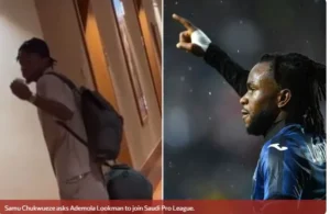 Chukwueze Urges Lookman to Join Saudi League