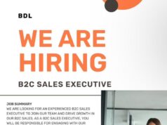 Job Opening: we are hiring B2C Sales Executive