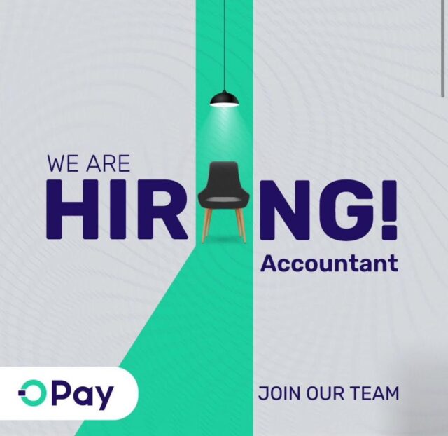 OPAY LOOKING FOR ACCOUNTANT 