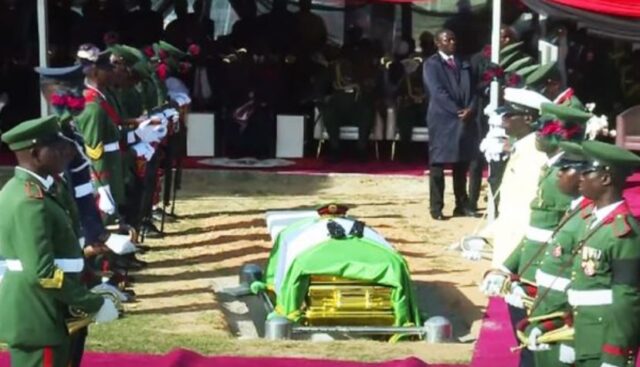 COAS Lagbaja was buried in Abuja amid sobs and tribute, Tinubu, Shettima, and others paid their final respects.