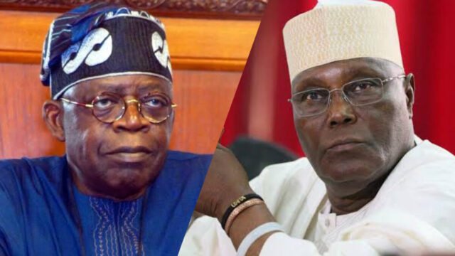 Atiku x Tinubu president tinubu