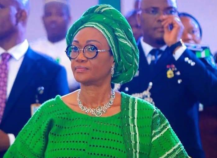First Lady, Oluremi Tinubu. Sen. Champion Girl Child Education