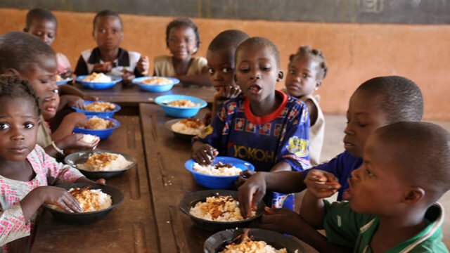 Going to school on an empty stomach- Going to school on an empty stomach