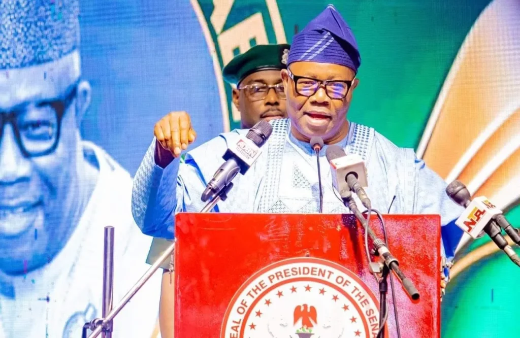 Senate President: Godswill Akpabio