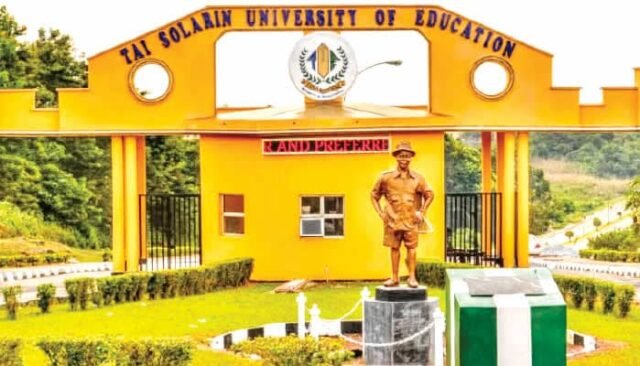 Tai Solarin University Now Federal Tai Solarin University (TASUED) Now Federal