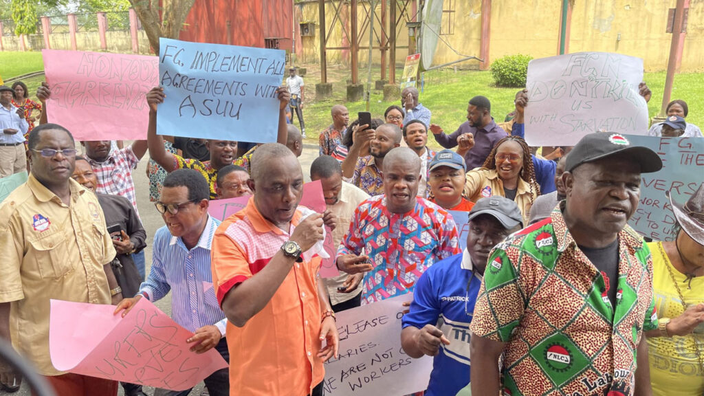 ASUU Branches Halt Lectures Nationwide as June Salaries Degenerate into Dispute