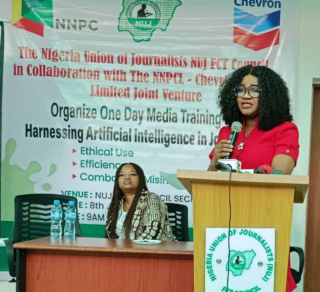 Chevron & NUJ Empower Over 70 Abuja Journalists with AI Tools