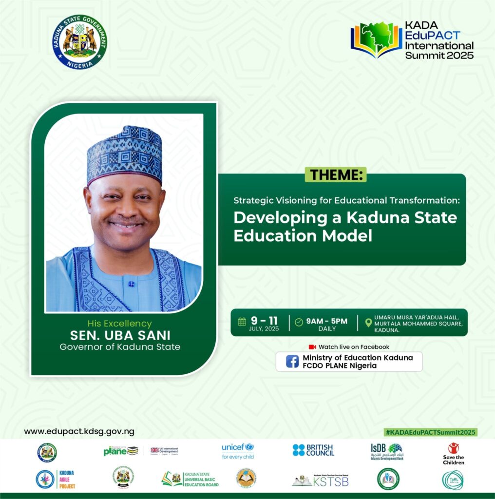 EduPACT Summit: Governor Uba Sani Charts a Bold Education Blueprint for Kaduna