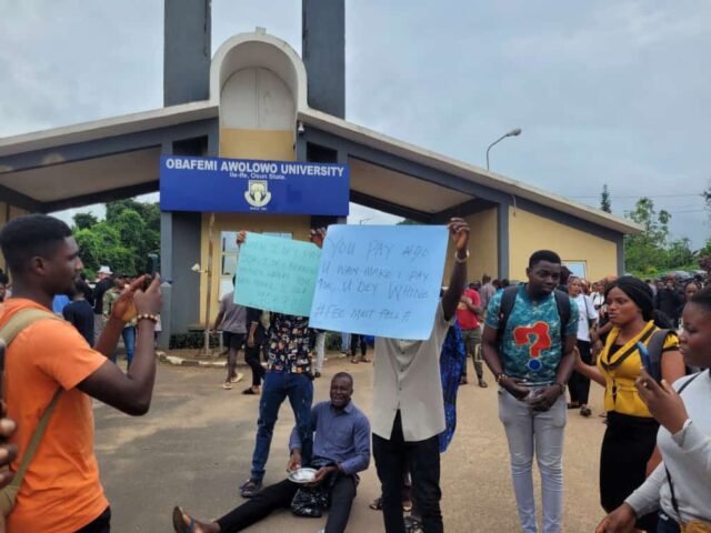 Great Ife Students Take a Stand Great Ife Students Take a Stand: Reject “Academic Abnormalities” and Call for Instant Reforms