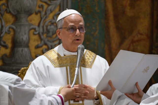 VATICAN-RELIGION-POPE Pope Warns AI Threatens Order: Vatican Calls for Ethical Vigilance