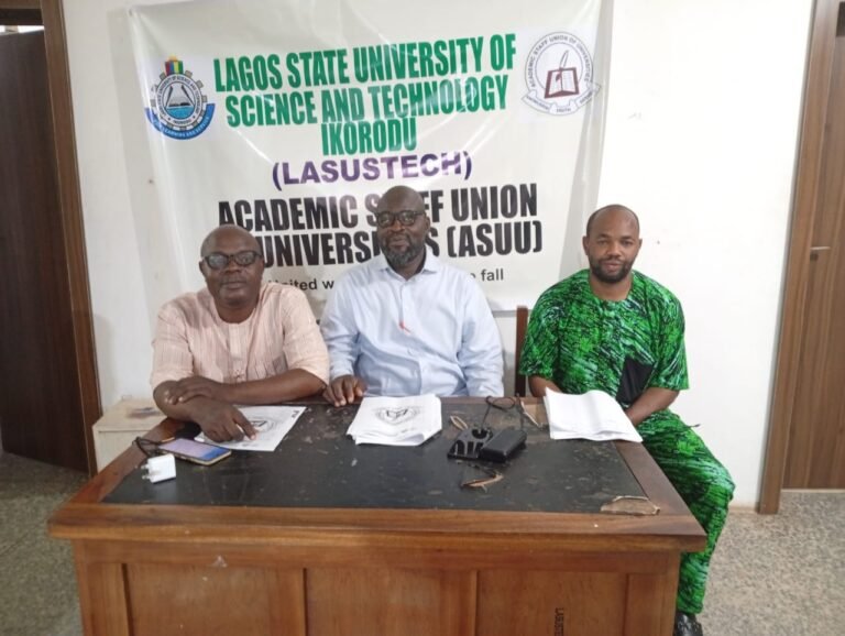 ASUU LASUSTECH Chapter Leads the Charge in Reviving Nigeria’s Public Universities