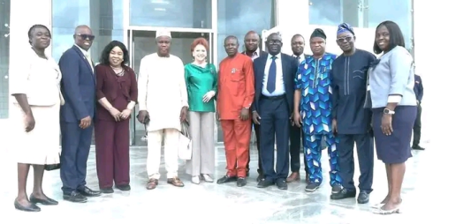 EKSU Vice Chancellor Leads Management Team on Courtesy Visit to Aare Afe Babalola