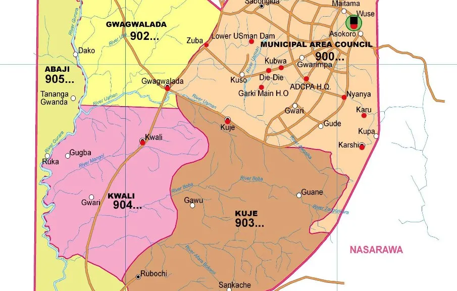 Abuja Postal Code Complete List of FCT Abuja Zip Code
