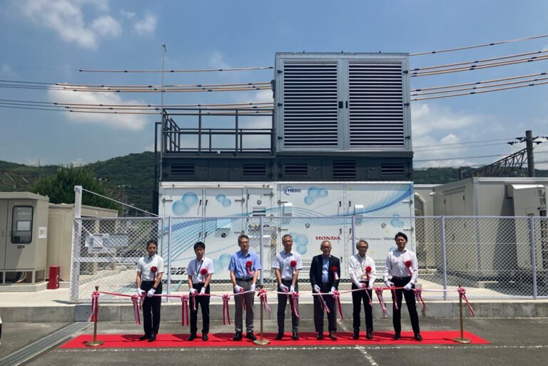 Honda Launches Innovative Demonstration of Stationary Fuel Cell Power Station