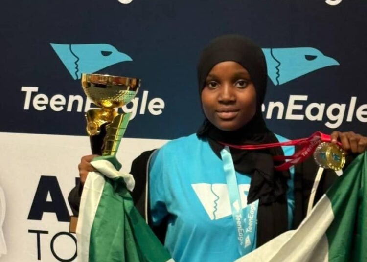 How 17‑Year‑Old Nafisa Aminu From Yobe Triumphed Over 69 Countries To Win the TeenEagle English Crown