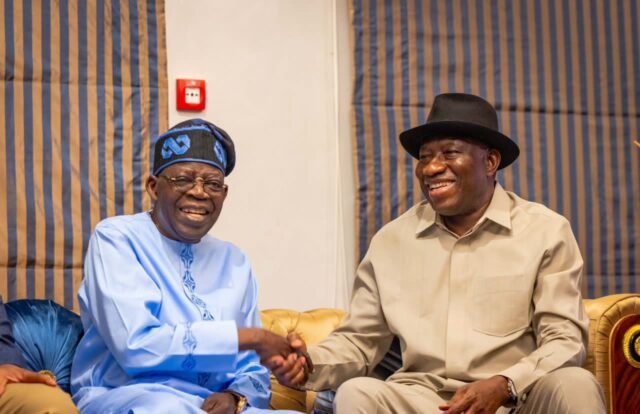 Jonathan-Visits-Tinubu-At-State-House nnamdi kanu