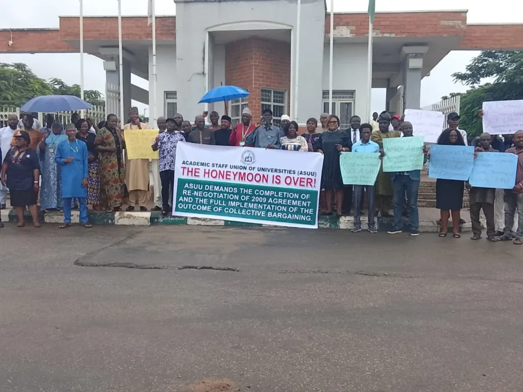 Lecturers Take to the Streets - UniAbuja ASUU Speaks Up in Solidarity