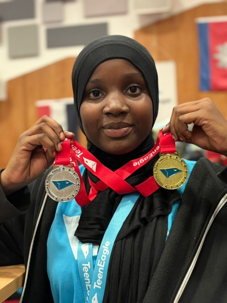 How 17‑Year‑Old Nafisa Aminu From Yobe Triumphed Over 69 Countries To Win the TeenEagle English Crown