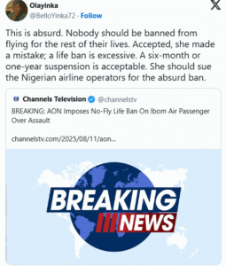 Controversy Over Airline 'No-Fly' Ban in Nigeria
