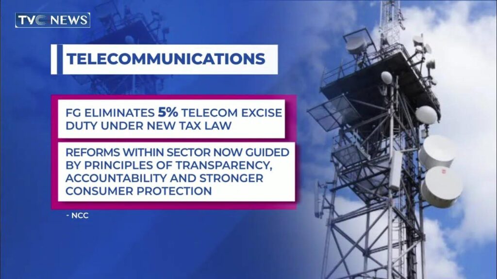 Tinubu Cancels 5 % Telecom Levy: A Relief for Millions of Nigerians