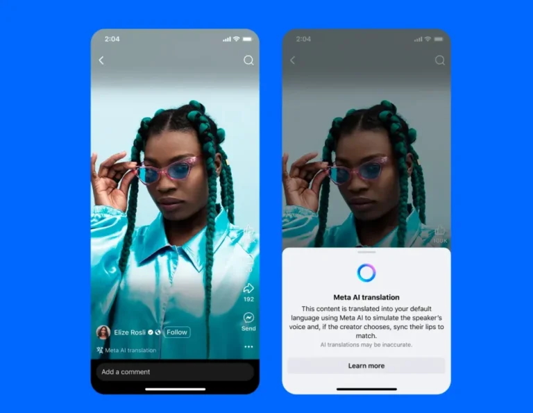 Meta Launches AI Translation for Facebook and Instagram Creators Globally