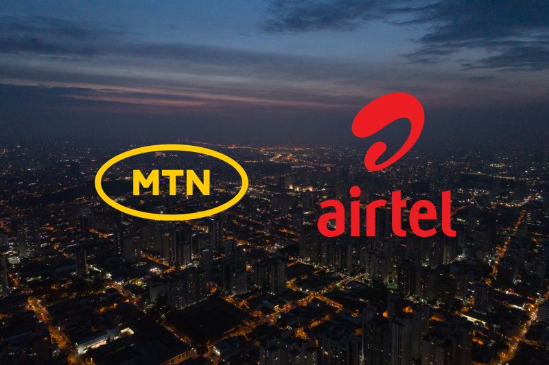 MTN Nigeria & Airtel Africa Dominate with 86% Share of Telecom Market