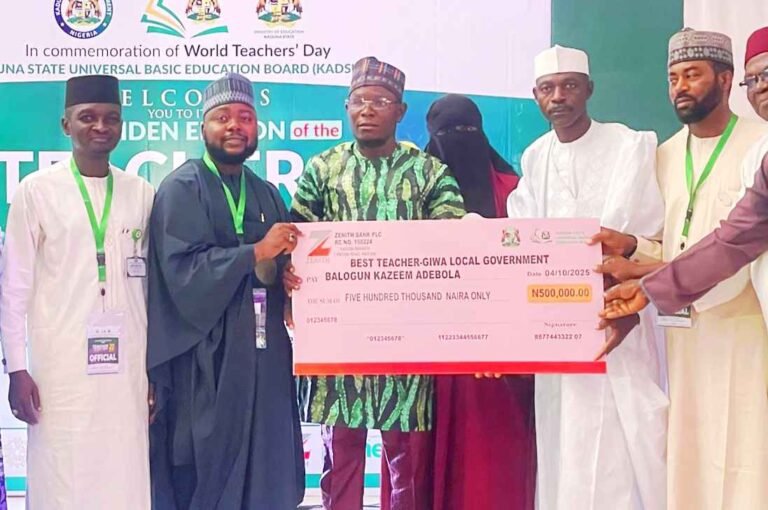 Kaduna Honours 23 Exceptional Teachers with ₦500,000 and Scholarships