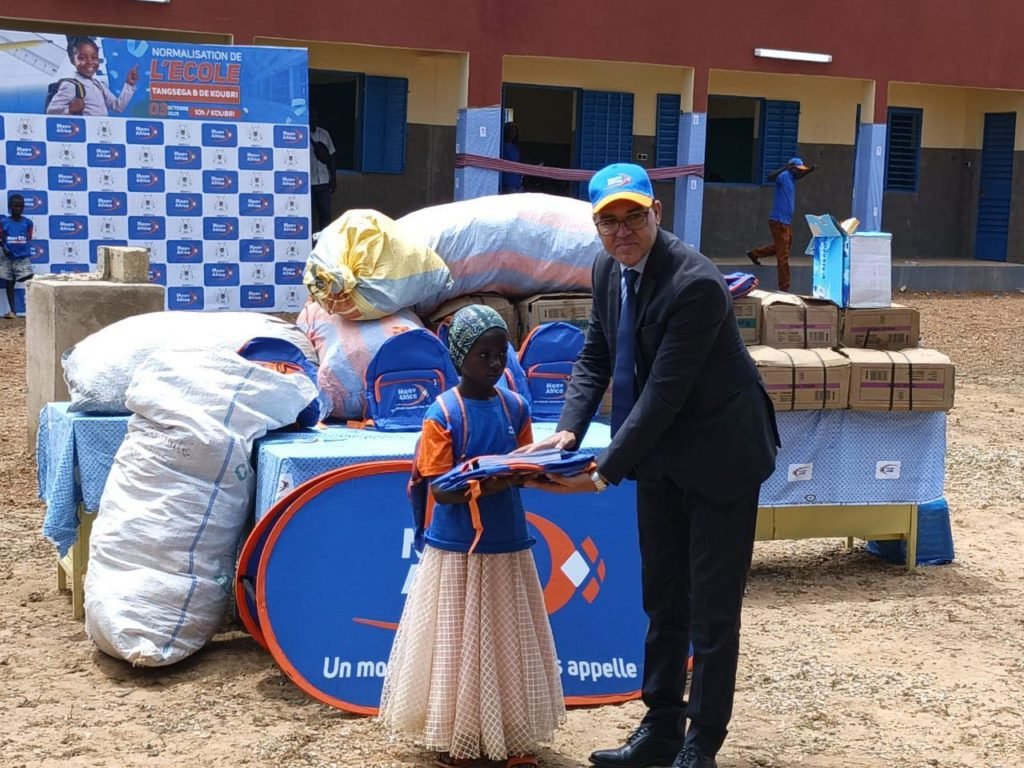 Moov Africa’s New Infrastructure Transforms Tangsega B School in Koubri
