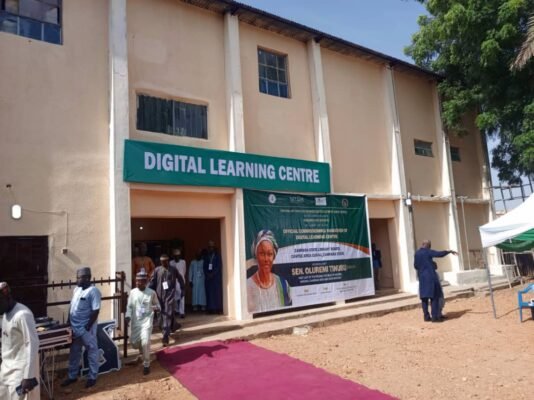 Nigeria’s First Lady Commissions Digital Learning Centre in Edo