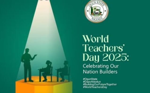 Ogun Declares Monday Work-Free Day for Teachers in Honour of World Teachers’ Day
