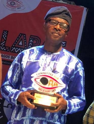 FUOYE Scholar Dr Sola Balogun Honoured as Nigerian Arts and Culture Icon at LABAF 2025