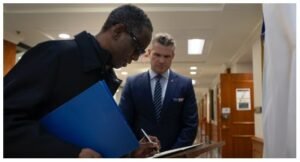 High-Stakes Meeting: Nigeria’s NSA Ribadu Meets US Defence Secretary Over Alleged Christian Genocide