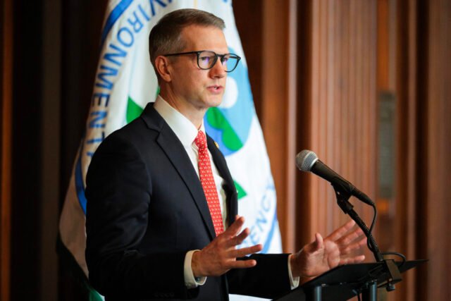 EPA Administrator Zeldin And Interior Secretary Burgum Make Water Policy Announcement united states