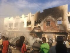 Kano Fire Outbreak Guts 44 Shops and Stores at Singa Market kano