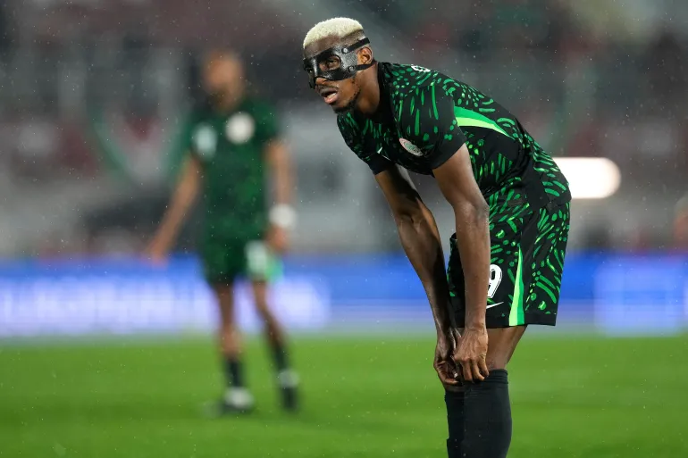 Super Eagles of Nigeria's Striker, Victor Osimhen