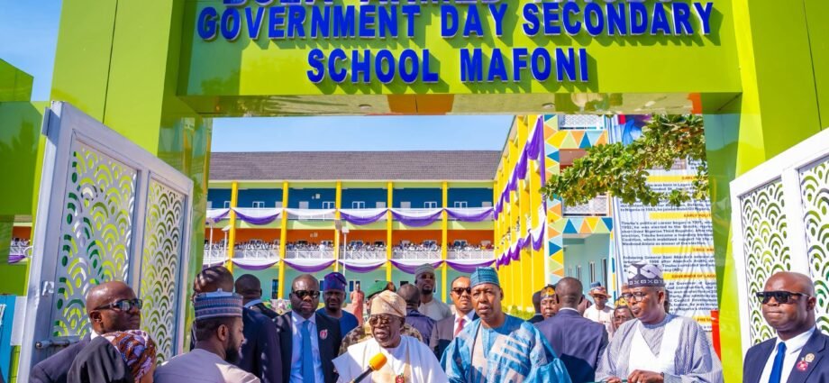 President Tinubu Applauds Zulum’s Development Push, Unveils New Schools and Electric Vehicles in Maiduguri