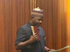 Tinubu Swears-In New Defence Minister, ex-CDS General Musa Defence minister