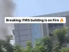 BREAKING NEWS : FIRS Building Engulfed in Heavy Flames firs