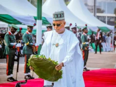 Armed Forces Celebration Day : Shettima Leads Tribute As Tinubu Missing armed forces celebration day