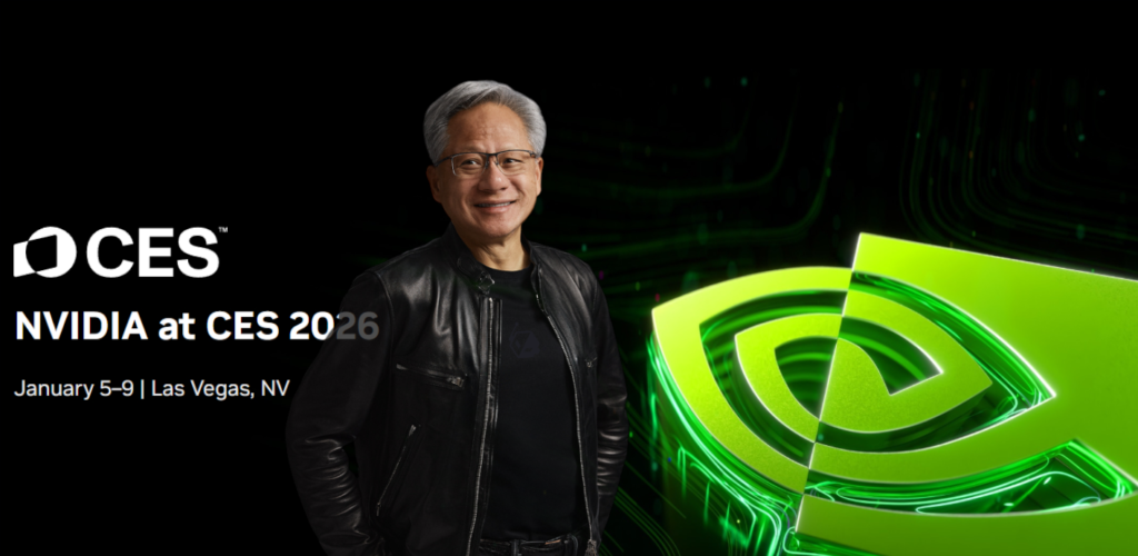 Nvidia CEO Jensen Huang AI Showcase at CES 2026 Live Stream