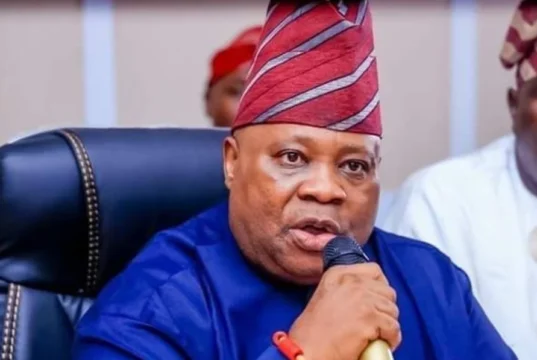 Osun 2026: Gov Adeleke Issues Strong Warning to APC Over Alleged Federal Might Plot Ademola Adeleke