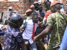 Ugandan Opposition Leader, Bobi Wine Arrested, Seized By Military Helicopter Amid Controversial Poll Bobi wine