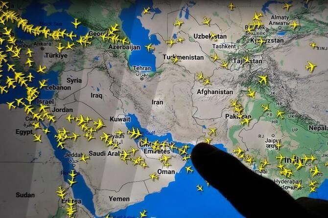 Airlines Cut Middle East Flights After United States and Israel Strike Iran