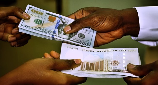 Naira exchange rate reaction to CBN interest rate cut