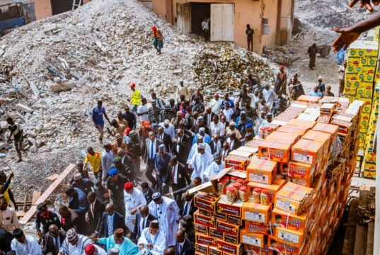 Kano Singer Market Fire Disaster: Shettima Announces N5bn Emergency Support for Victims singer market