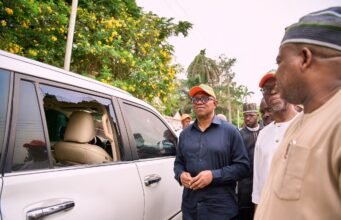 Peter Obi Escapes Attack as Armed Thugs Open Fire on Supporters in Edo peter obi