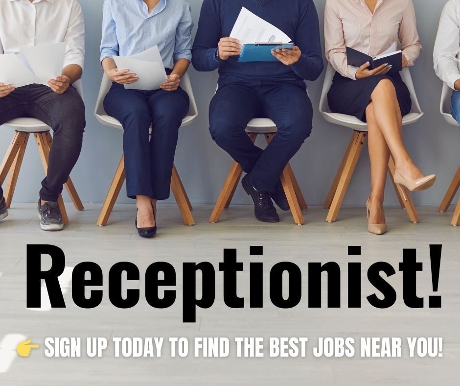 Hiring : Receptionist | Victoria Island | ₦300,000 – ₦500,000